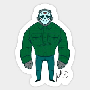 "Jason" Sticker